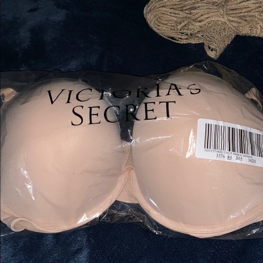 Pink bra